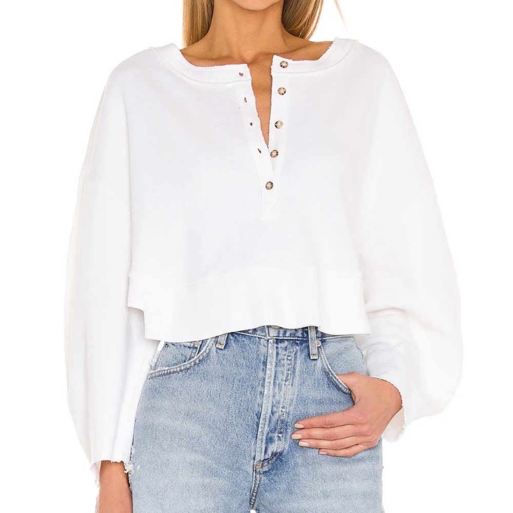 Lovers + Friends Henley Pullover